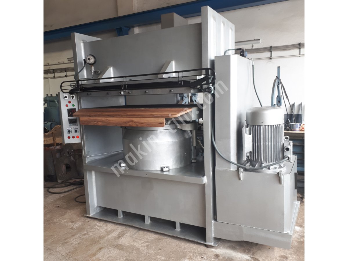 Hydraulic Leather Roning Embossing Press For Sale Used