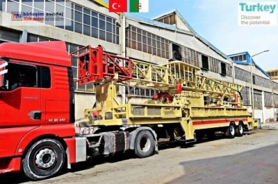 1500 Meter Trailer Type Drilling Machine