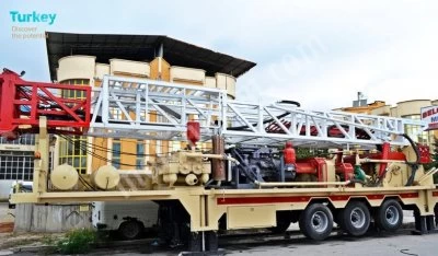 1500 Meter Trailer Type Drilling Machine