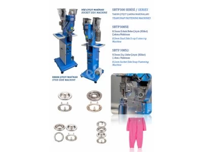 Sbtp3085T - Otomatik Takım Bebe Çıtçıtı (8.5Mm) Çakma Makinası
