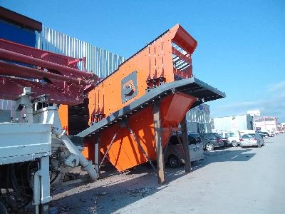 DRIVEN MACHINE REMOVES the 2 x 5 4KATLI SIEVE HASKAN