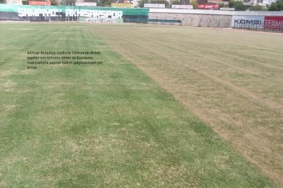 Futbol Sahalarınızın Bakımı Ve Cimlendirilmesi Için Ideal Tamamen Yerli Üretim Otomatik Makina