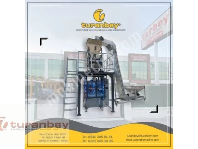 4 Terazili Toz Şeker Paketleme Makinası