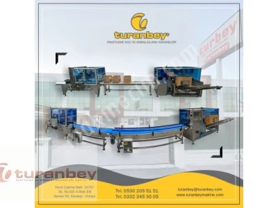 Koli Hazırlama Alt Bantlama Makinası , Koli Üst Kapama ve Üst Bantlama Makinesi , Bantlama Makinalar