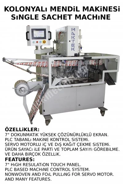 Kolonyalı Mendil Makinası