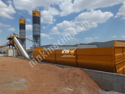 Sabit Tip Beton Santrali 100M3 Saat Kapasiteli
