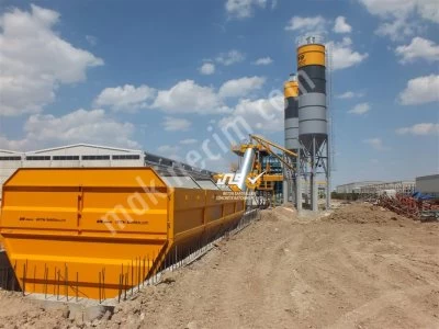 Sabit Tip Beton Santrali 100M3 Saat Kapasiteli
