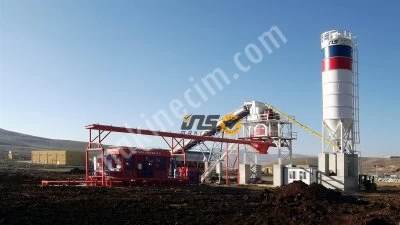 Sabit Tip Beton Santrali 100M3 Saat Kapasiteli