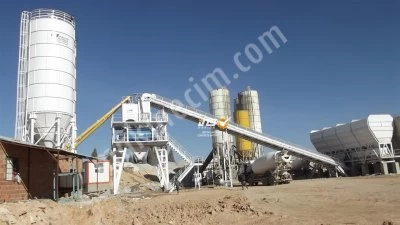 Sabit Tip Beton Santrali 180 M3 Saat Kapasiteli