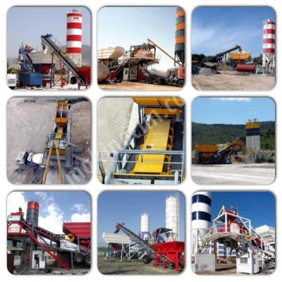 Mobile Concrete Batching Plant With A Capacity Of 35 M3 Time