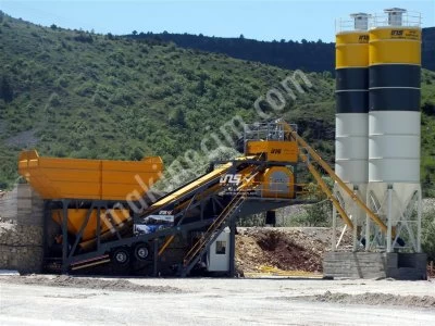 Mobil Beton Santrali Mbs 100 M3 Saat Kapasiteli