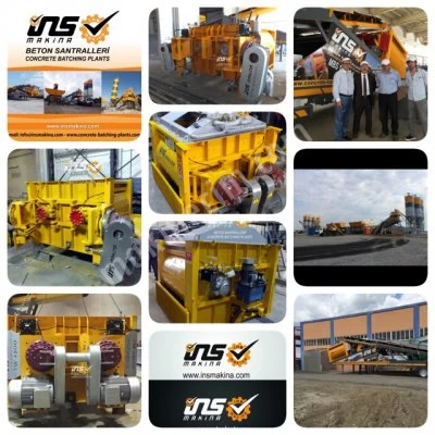 Twin Shaft Mikserler