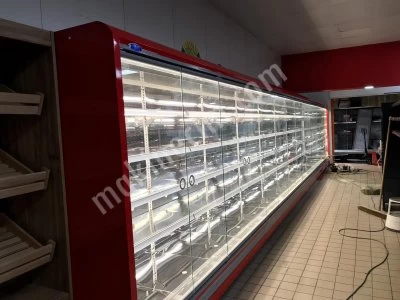 Dairy Display Cabinet With Door