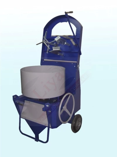 Pan Type Concrete Mixer Liya Laboratory Test Equipment