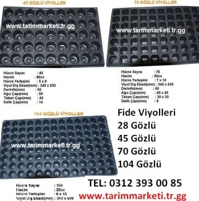 Fide Viyolleri,Fide Viyolü,Fide Viyol Fiyatları,Fide Viol,Fide Yetiştirme Kabı,Gözlü Fide Viyolü,Göz