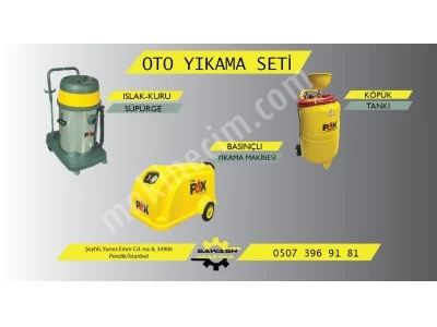 Komple Oto Yıkama Makinaları Kredi Kartına Peşin Fiyatına 10 Taksit İmkanı