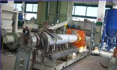 Satılık Komple Bı-Screw Extruder Lıne Marka Icma San Gıorgıo Mt 70 40 Ld