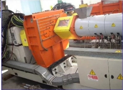 Satılık Komple Bı-Screw Extruder Lıne Marka Icma San Gıorgıo Mt 70 40 Ld