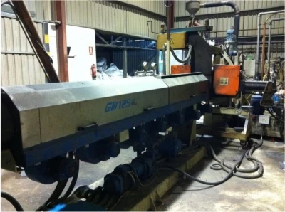 Satılık Komple Extruder Tesısı Marka Gamma Meccanıca Gm125 Compac