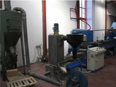 Satılık Komple Granülasyon Hattı, Marka Prealpına Omp, Vida Çapı 105 Mm 37 C