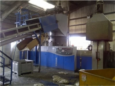 Satılık Komple Extruder Tesısı Marka Erema Pc1716 Tve E Hg