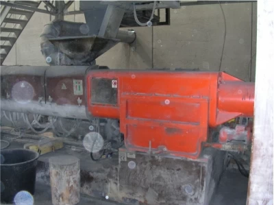 For SALE COMPLETE TWIN SCREW EXTRUDER TESISI BRAND ICMA SAN GIORGIO 140 MM