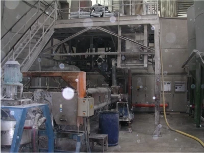 For SALE COMPLETE TWIN SCREW EXTRUDER TESISI BRAND ICMA SAN GIORGIO 140 MM