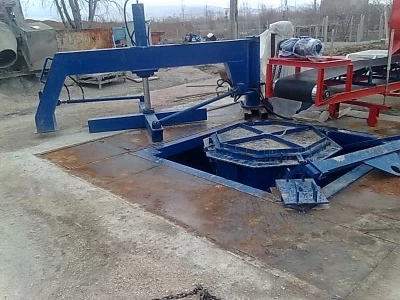 Concrete Base Element Production Machine