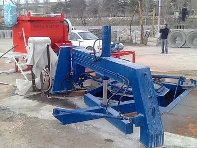 Concrete Base Element Production Machine