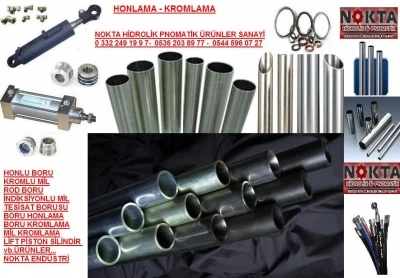 HONLU PIPE KONYA, Honing Konya, Konya Pipe Honing, Honed Pipes, Hydraulic Lift Pipe Honing,