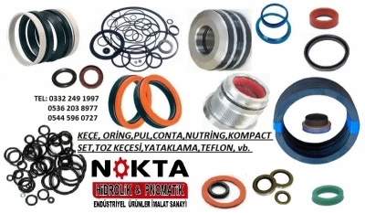 Hidrolik Keçe, Keçe Sanayi Konya, Keçe İmalatı, Lastik Conta Konya, Hidrolik, Piston Keçesi