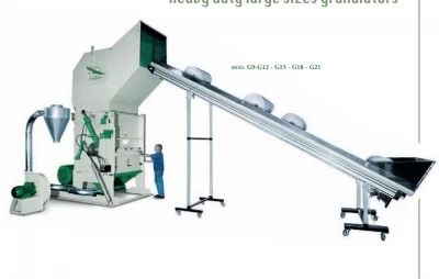 COMPLETE HEAVY DUTY LARGE SIZES GRANULATORS – NEW MACHINE ADLER MARKA (ADLER TURK TEMSILCI)
