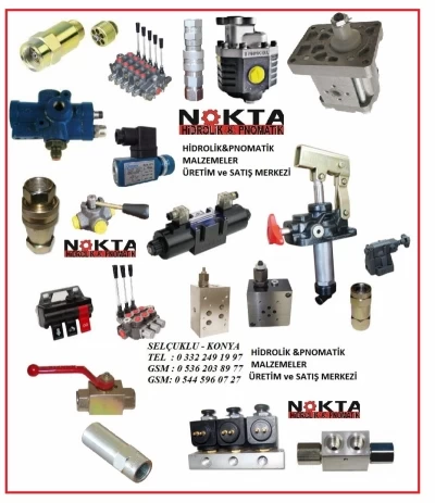 Pressure Relief Valve Manufacturing, Hydraulic Block Manufacturing Konya, Hydraulic Unit Material Manufacturing In Konya