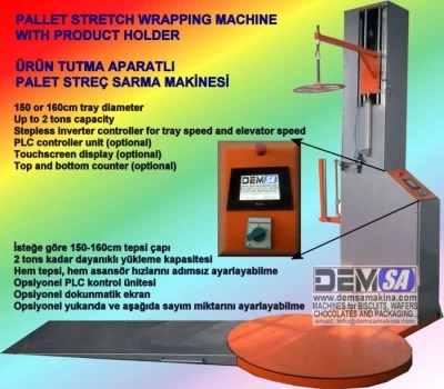 Palet Streç Sarma Makinası