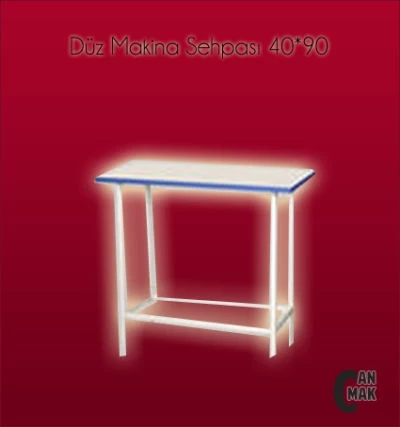 Düz Makina Sehpası 40*90