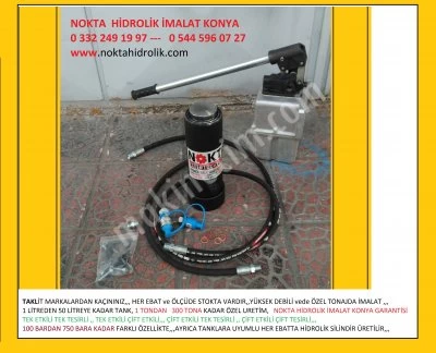 Konya Hidrolik El Pompası, Hidrolik Pompa, Hidrolik El Pompası Konya, Çift Etkili El Pompası Imalat