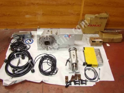 Cnc Rotary Table-Cnc Turret Tjr Brand 250R and Puntasi Against (Tai̇wan)