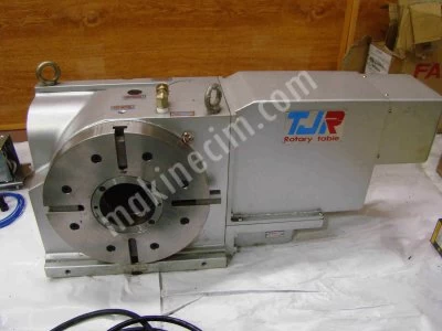 Cnc Rotary Table-Cnc Turret Tjr Brand 250R and Puntasi Against (Tai̇wan)