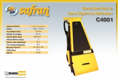 Wide Area Sweeping Machine