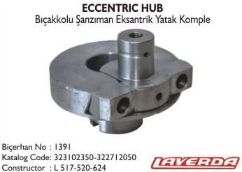 Bıçak Kolu Şanzıman Eksantrik Yatak Komple