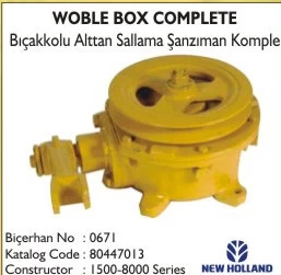 Bıçak Kolu Alttan Sallama Şanzıman