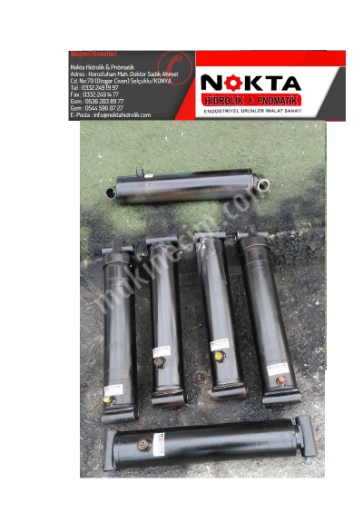 Teleskopik Piston İmalat, Konya Kademeli Teleskopik Lift İmalatı, Çift Yönlü Kademeli Piston İmalat