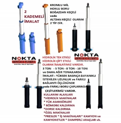 Hydraulic Trailer Piston Konya, Hydraulic Trailer Lift Cylinder, Hydraulic Trailer Lifting Fiber