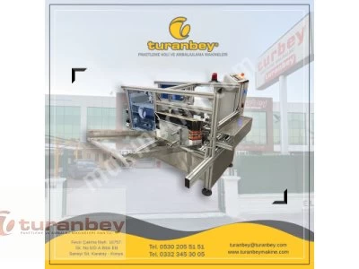 Krom Koli Açma ve Hazırlama Makinesi / Koli Açma Makinası ve Bardak Su Koli Hazırlama Makinası