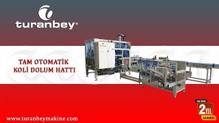 Tam Otomatik Kolileme Makinası (Robotlu Paketleme)