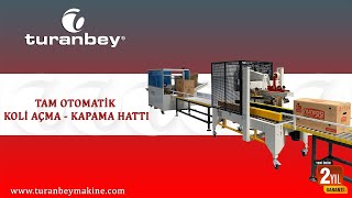 Cardboard Parcel Preparation Machine (Box Opening) Taping, Parcel Opening Machine, Parcel Preparatio