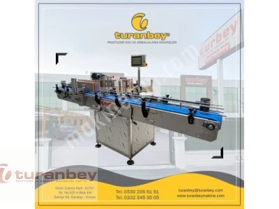 Otomatik Etiketleme Makinesi , Stiker Etikeleme Makinası ,  Tek Kafalı Etiketleme Makinasi