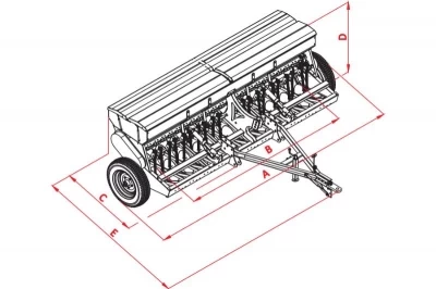 Combined Grain and Legume Seeder