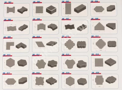 Concrete Paving and Briquette Molds
