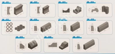 Concrete Paving and Briquette Molds